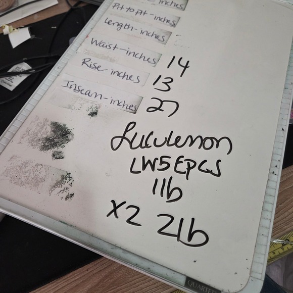 Lululemon Stretch High-Rise 7/8 Length Tapered Pants Size 8 Black Pull On - Picture 14 of 14